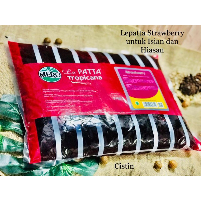 

Lepatta filing stroberi 5 kg