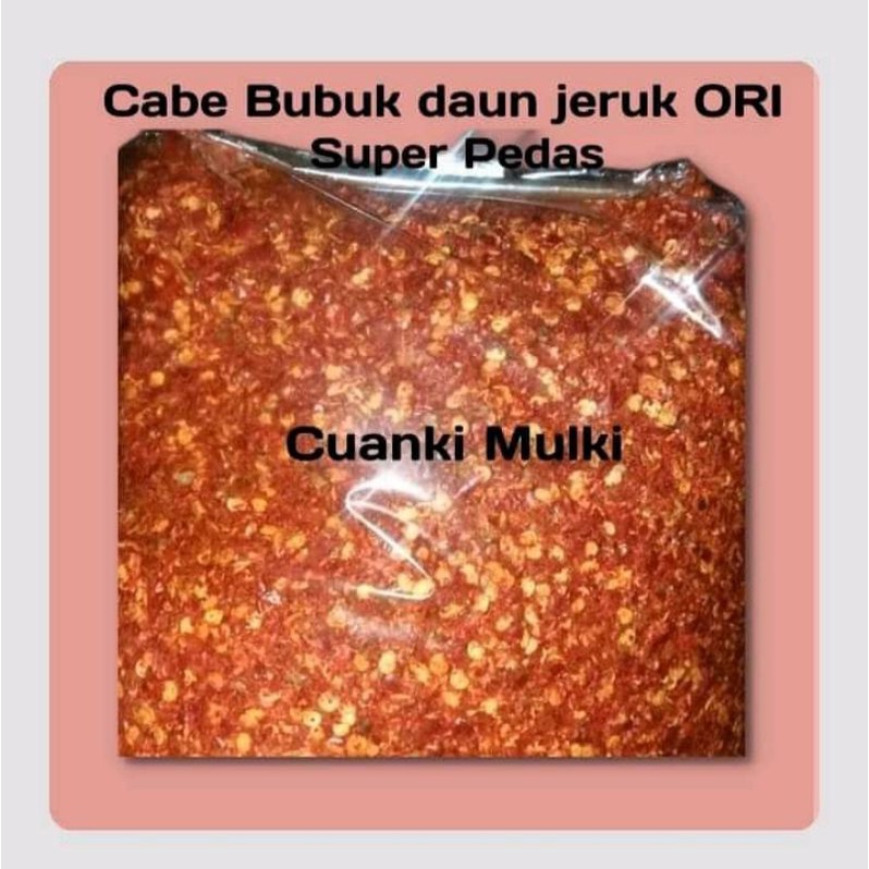 

Cabe bubuk 1kg ORI HOME MADE