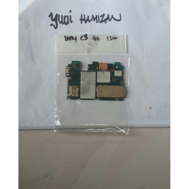mesin sony c3 4G satu sim