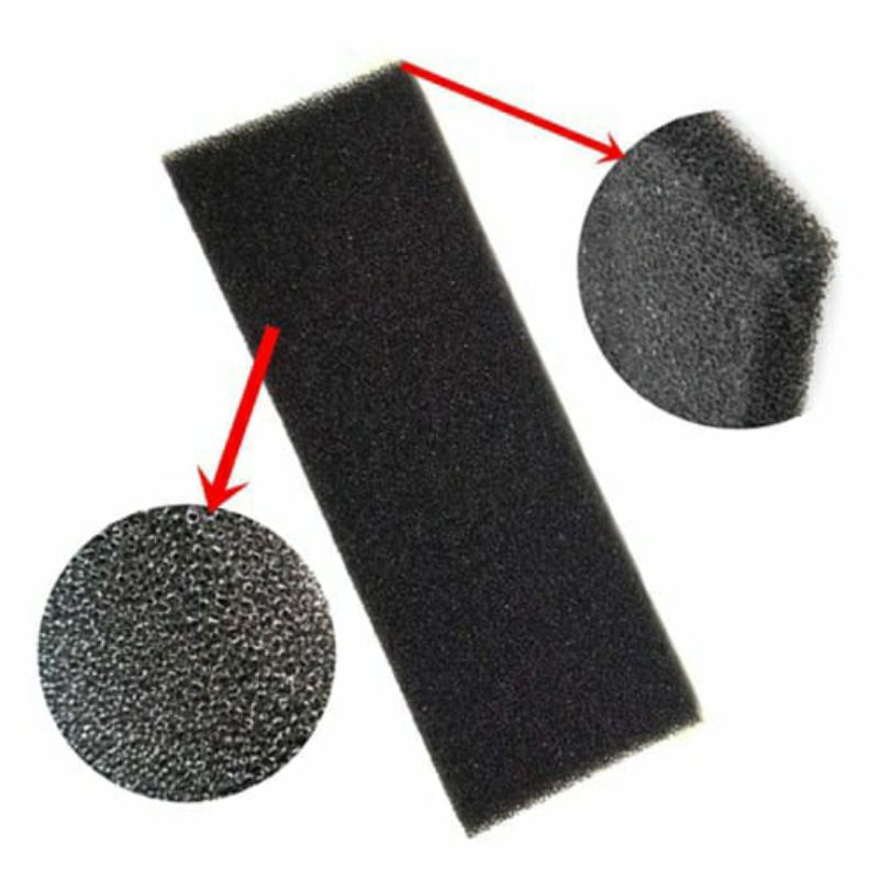 biofoam bio foam biofil hitam filter aquarium 3cm