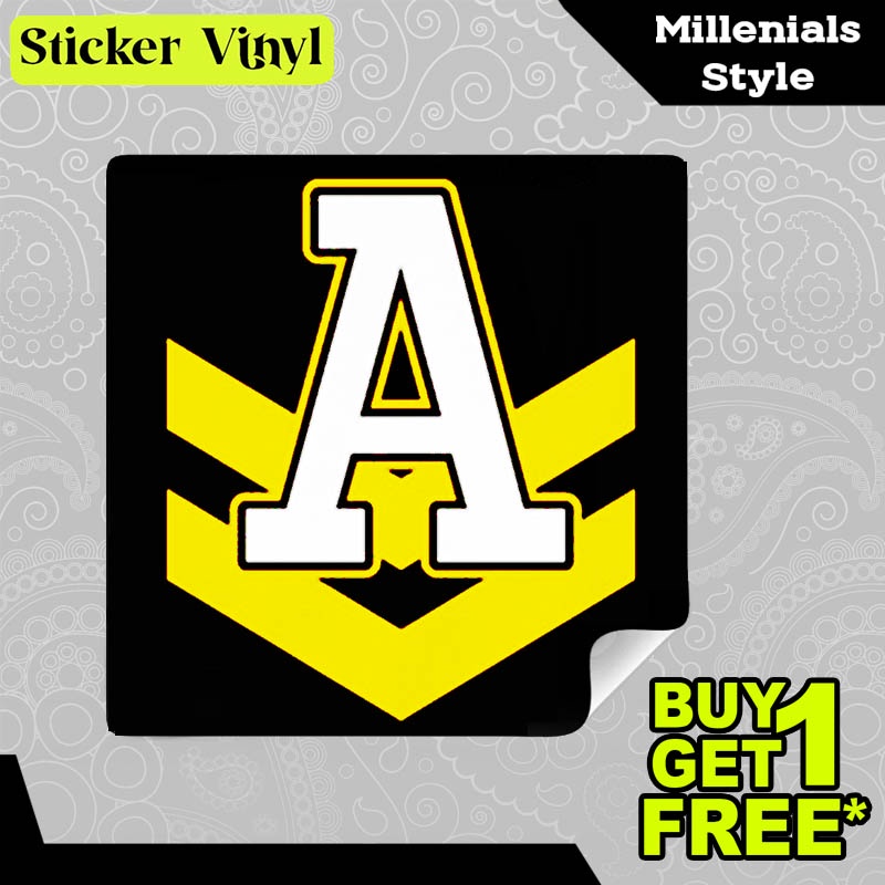 

Stiker Sticker A for Awesome Gambar Unik Desain Keren dan Kekinian Aesthetic Bahan Vinyl Satuan Anti Air