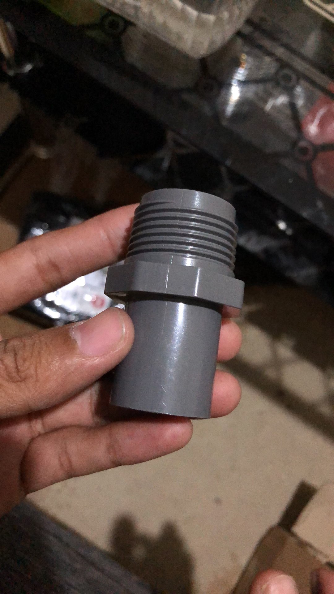 Socket Drat Luar Pvc Aw (rucika) D. 1 X 1/2 - Male Socket