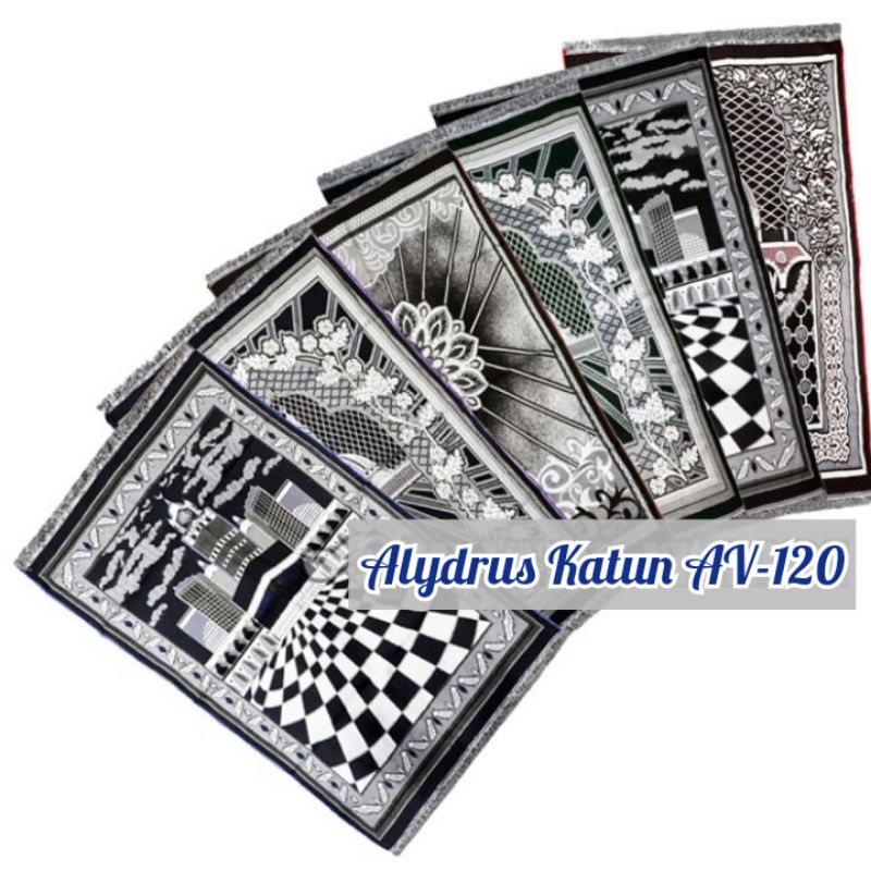 Sajadah Travel Alydrus Katun / Sajadah Turki Travel Katun AV-120