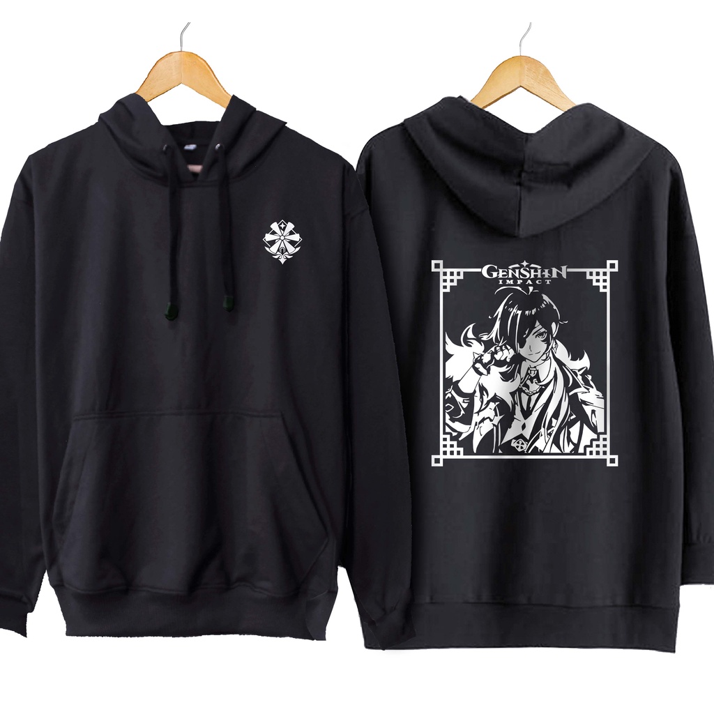 Jaket hoodie jumper japan game KAEYA mondstadt - GENSHIN IMPACT material cotton fleece