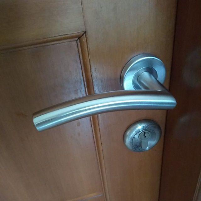 Handle Pintu Model Pisah Tarikan Pintu Model Minllis Stanlis Steel Sus 304 Kunci Pegangan Pintu