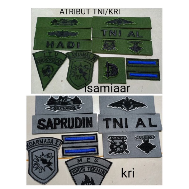 ATRIBUT PDL TNI_/ KRI / KKO /TERBARU