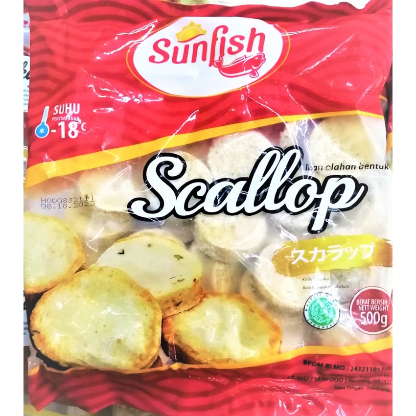 

Sunfish Scallop 500gr