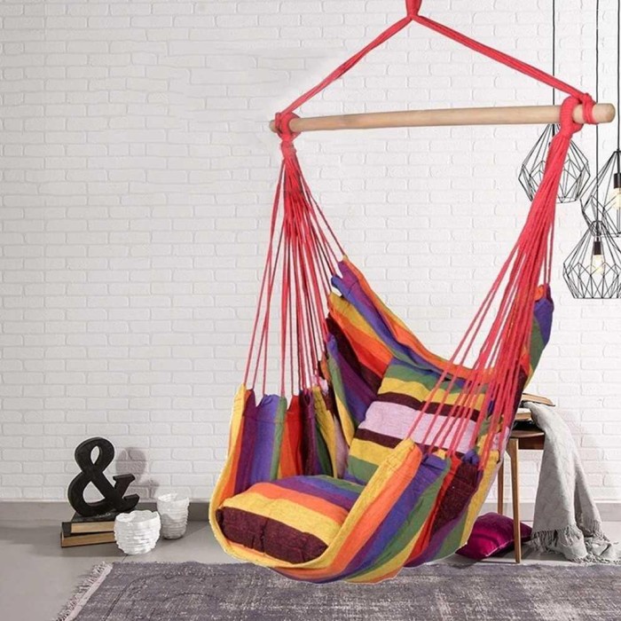 Hammock Kursi Tempat Tidur Gantung HOMEWARE  Swing Chair With 2 Pillow