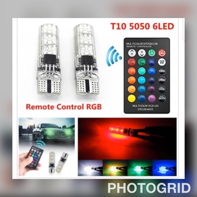 Jual Lampu Sein T Lampu Senja Led Warna Rgb Lampu Senja Remote Kedip Pc Vario Beat Mio