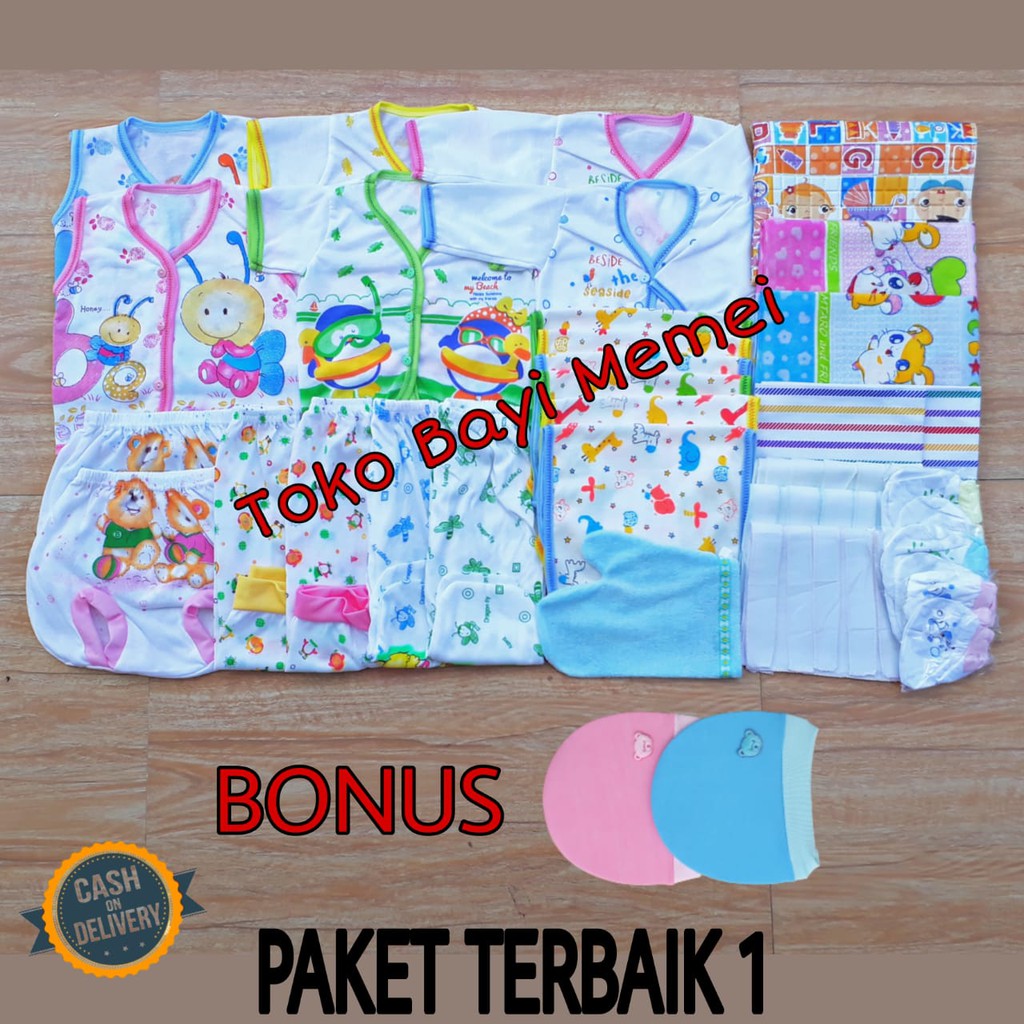 Paket perlengkapan bayi baru lahir TERBAIK