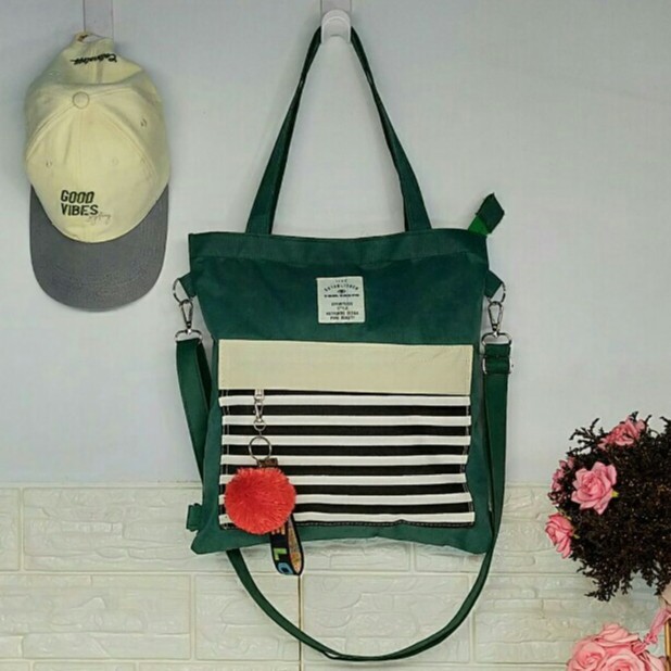TOTEBAG POLOS  RESLETING / Tote bag BISA CUSTOM SABLON