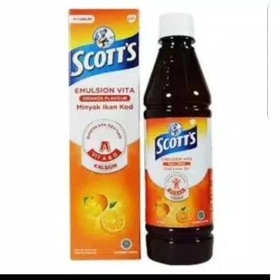 Scotts Emulsion Vita 200ml scots emulsion vita rasa jeruk