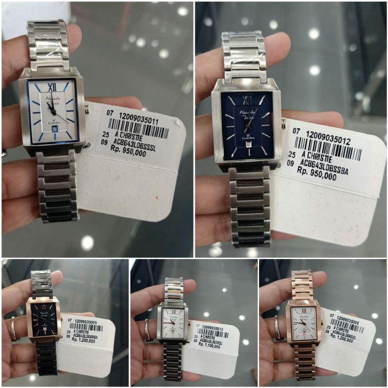 Jam wanita Alexandre Christie kotak 8643 | AC 8643 ladies | AC8643 Woman original