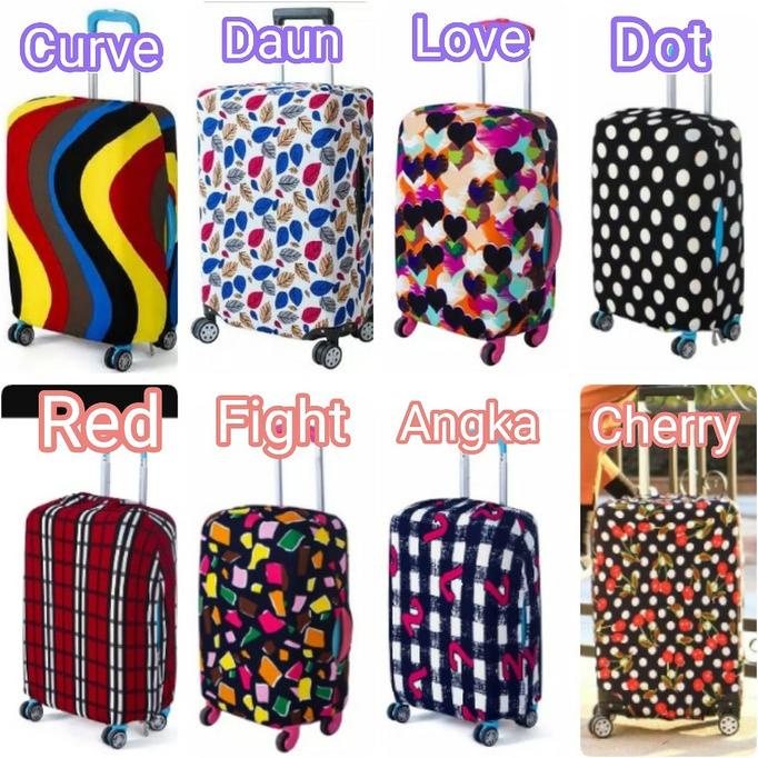 Lynx Penutup Pelindung Koper Motif Keren Luggage Cover Size XL lynx67 Segera Dapatkan