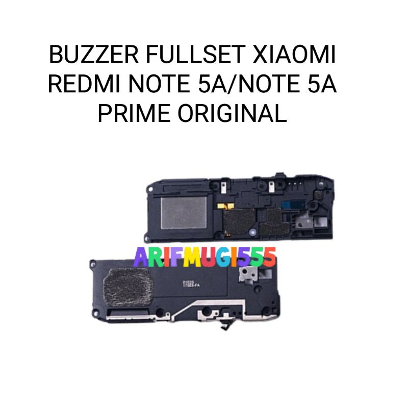 BUZZER BAZZER LOUDSPEAKER SPEAKER MUSIK XIAOMI REDMI NOTE 5A-NOTE 5A PRIME FULLSET ORIGINAL