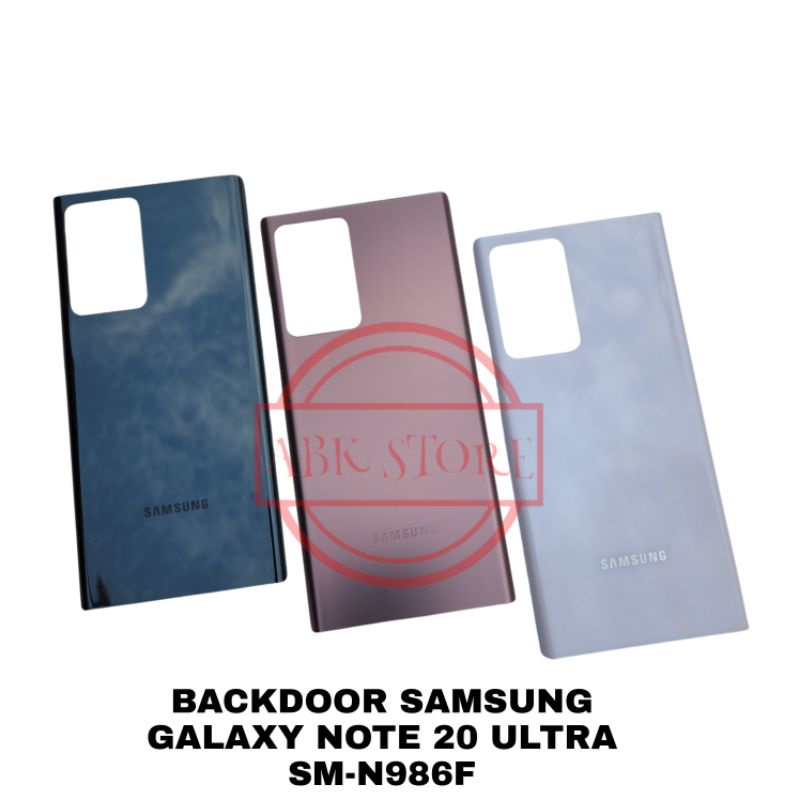 TUTUP BELAKANG BACKDOOR BACK CASING SAMSUNG GALAXY NOTE 20 ULTRA SM-G986F TUTUP BATTERY