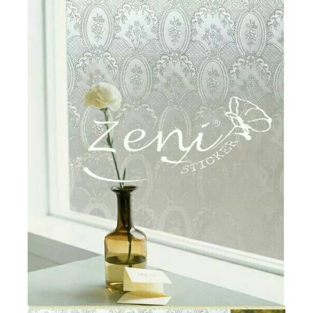 stiker kaca motif/ sticker kaca film jendela/stiker kaca/sanblas motif/kaca film rumah/kaca film