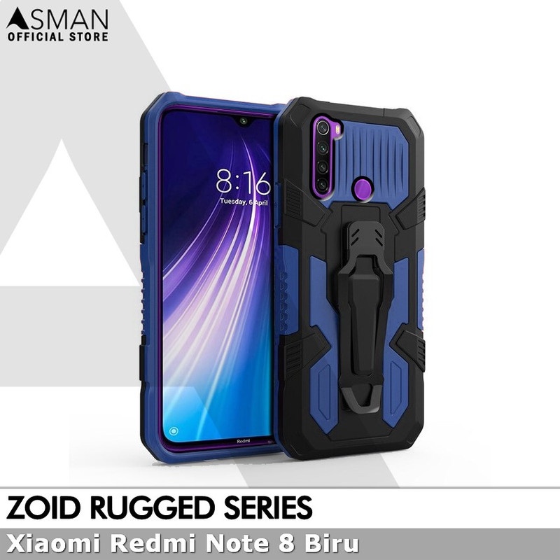 Asman Case Xiaomi Redmi Note 8 Zoid Ruged Armor Premium