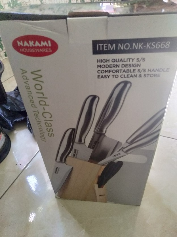 Nakami Ks668 Pisau Set Stainles