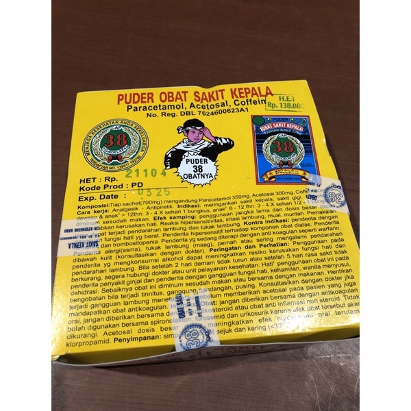 PUYER 38 box (isi 240 pcs) ‼️ exp 03/26