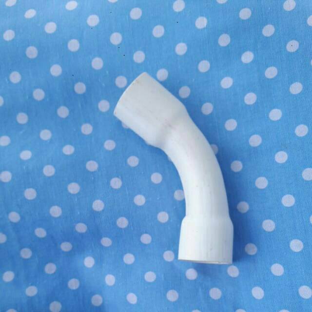 Elbow pvc 1/2" 45°(derajat) elbow 1/2" fitting pvc knee                                            .