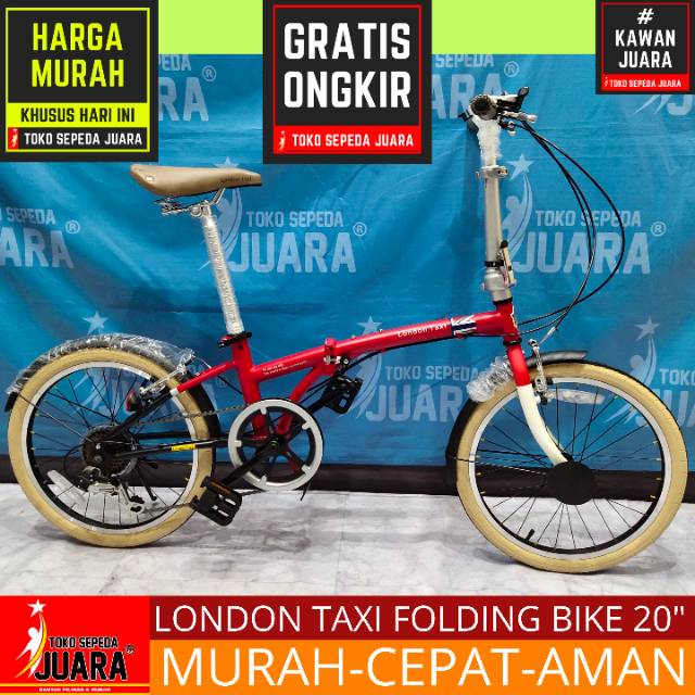 london taxi folding bike harga