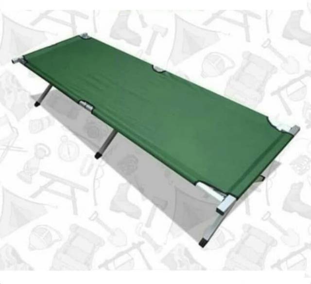 Velbed Alluminium Foldable Bed Tempat Tidur Lipat Lapangan