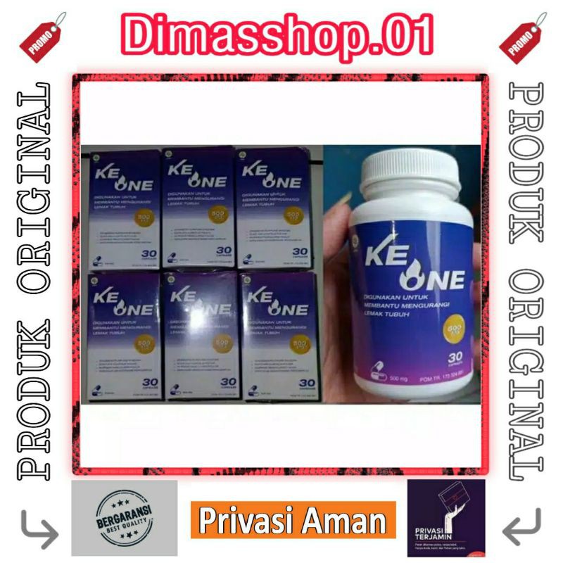 KE ONE - KEONE ASLI 100% ORIGINAL OBAT PENGLANGSING - OBAT DIET HERBAL ALAMI