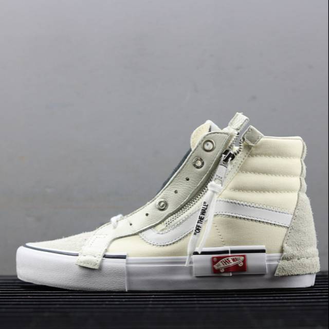 vans sk8 hi cap lx marshmallow