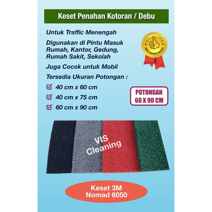 Karpet / Keset Mie 3M Nomad 6050 ukuran 60 x 90 cm