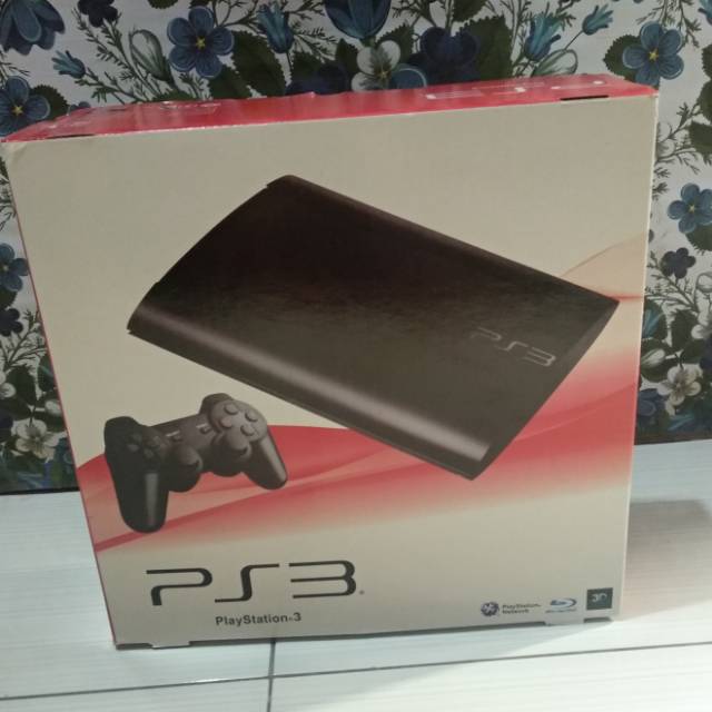 PS3 Super Slim (Biru) 250 GB.