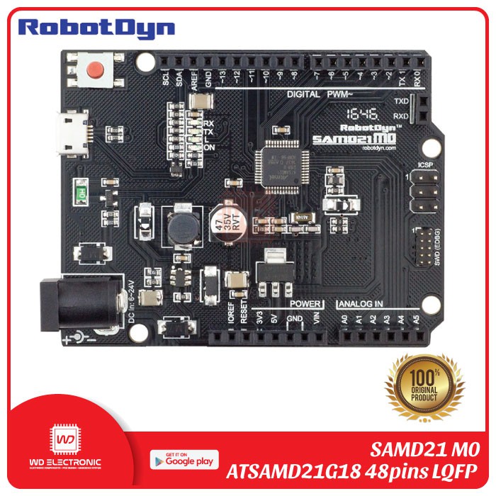 ROBOTDYN SAMD21 M0 ORIGINAL SAMD21 MCU