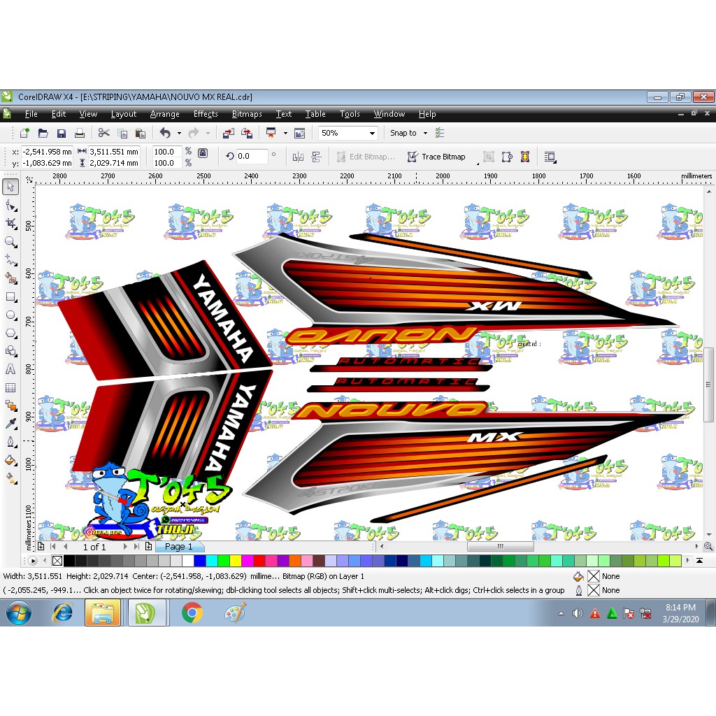 Striping nouvo z nouvo thailand
