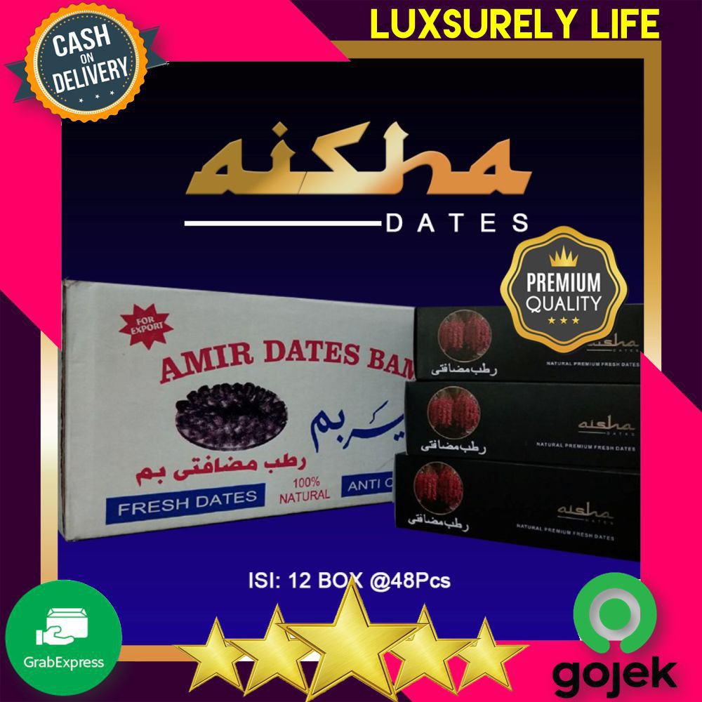 

AISHA DATES KURMA | KURMA MADU IMPORT IRAN / KURMA AJWA PALING ENAK