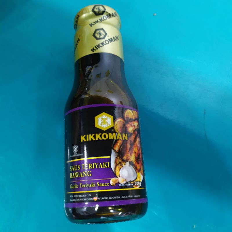 

Kikkoman sauce teriyaki bawang 300g