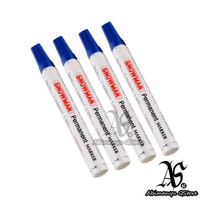 

Spidol Snowman Permanent Warna Biru