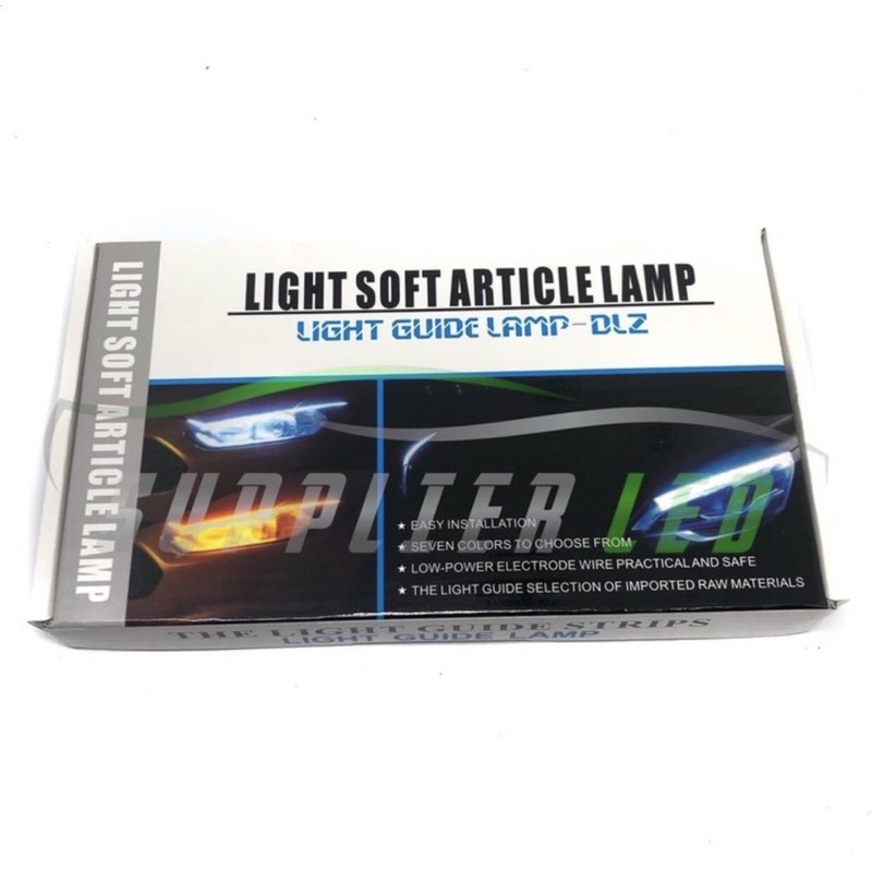 Lampu LED Alis 60 CM Senja Sen Sein Running 2 Mode Warna Sepasang