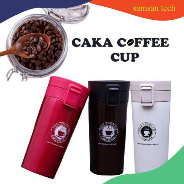 TERMOS PORTABLE  VACUUM TUMBLER GELAS MUG COFFEE PANAS/DINGIN