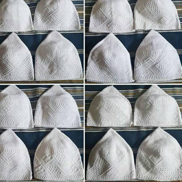 [KODE PRODUK D6IIK8357] PECI RAJUT PUTIH/HADROMI IMPORT YAMAN ASLI