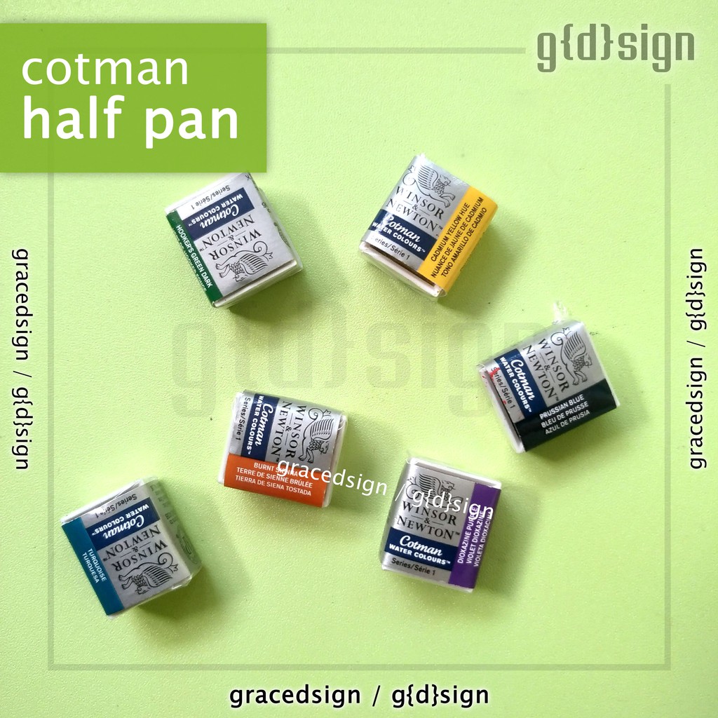 

Winsor & Newton Cotman Watercolors Half Pan