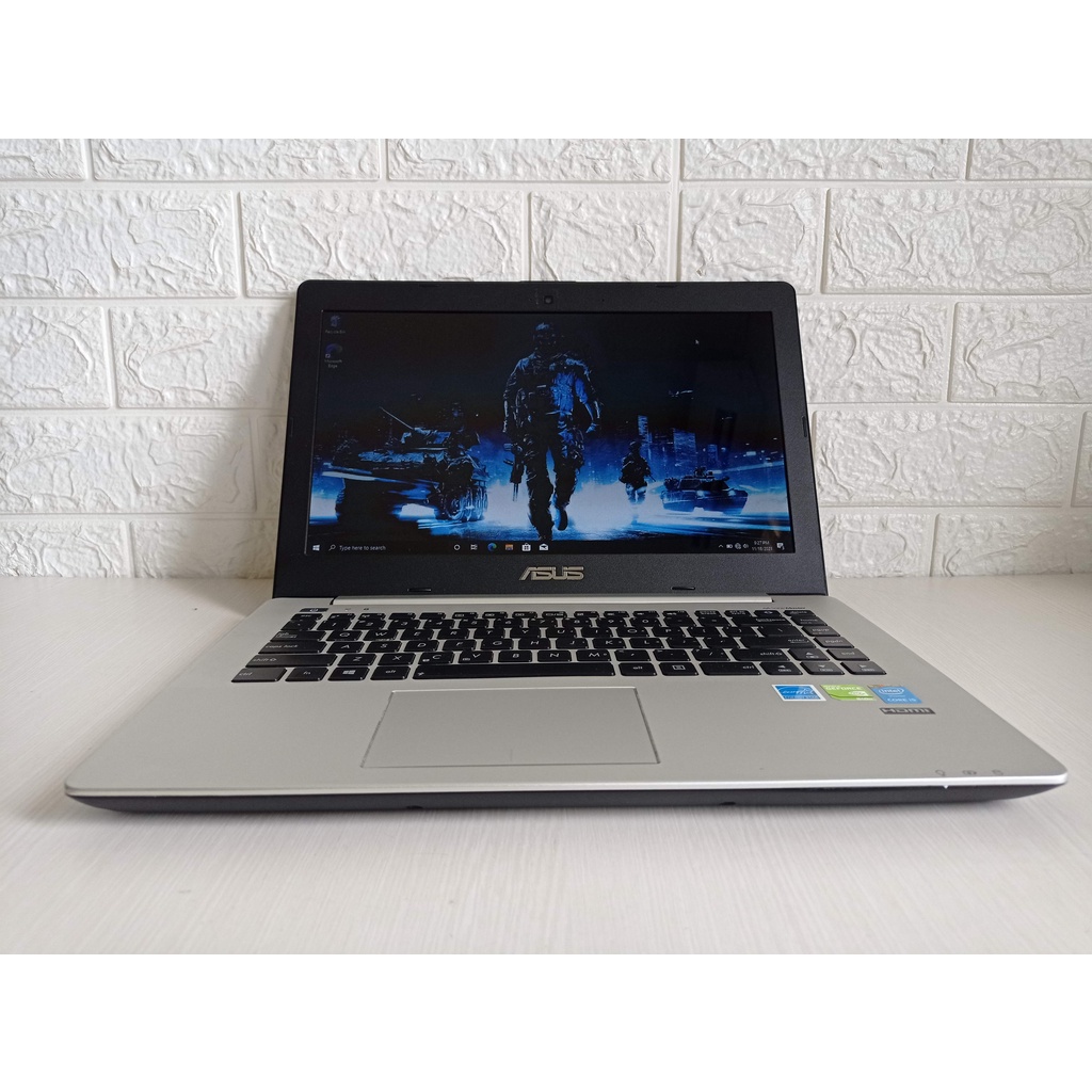 Asus A451LN Core i5 Gen 4 SSD Nvidia 840m Laptop Second Bekas Gaming Dual VGA A451L Gen4 Haswell