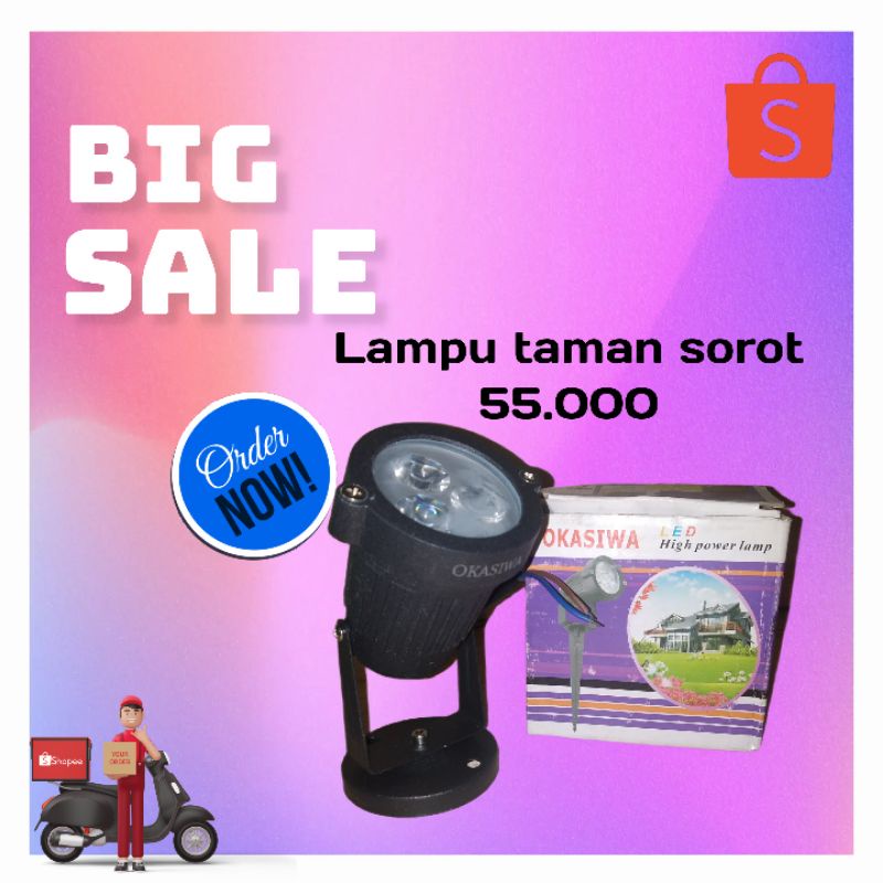 PROMO Lampu Led Sorot TAMAN