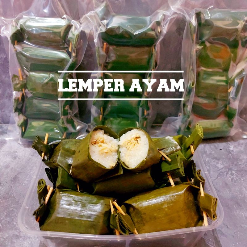 

lemper ayam froze isi 5