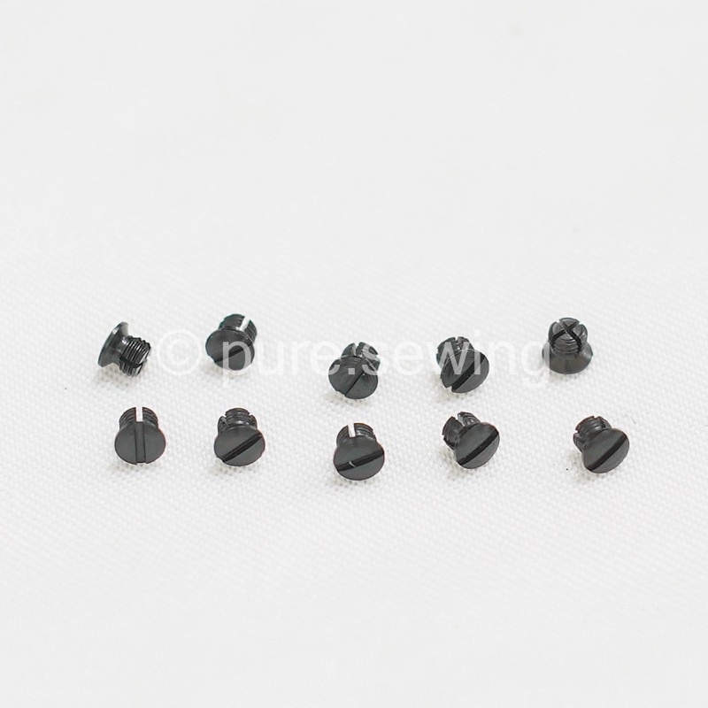 (10 PCS) Baut Plat Sekoci Besar WAYKEN Mesin Jahit Tradisional ukuran 0.2 cm