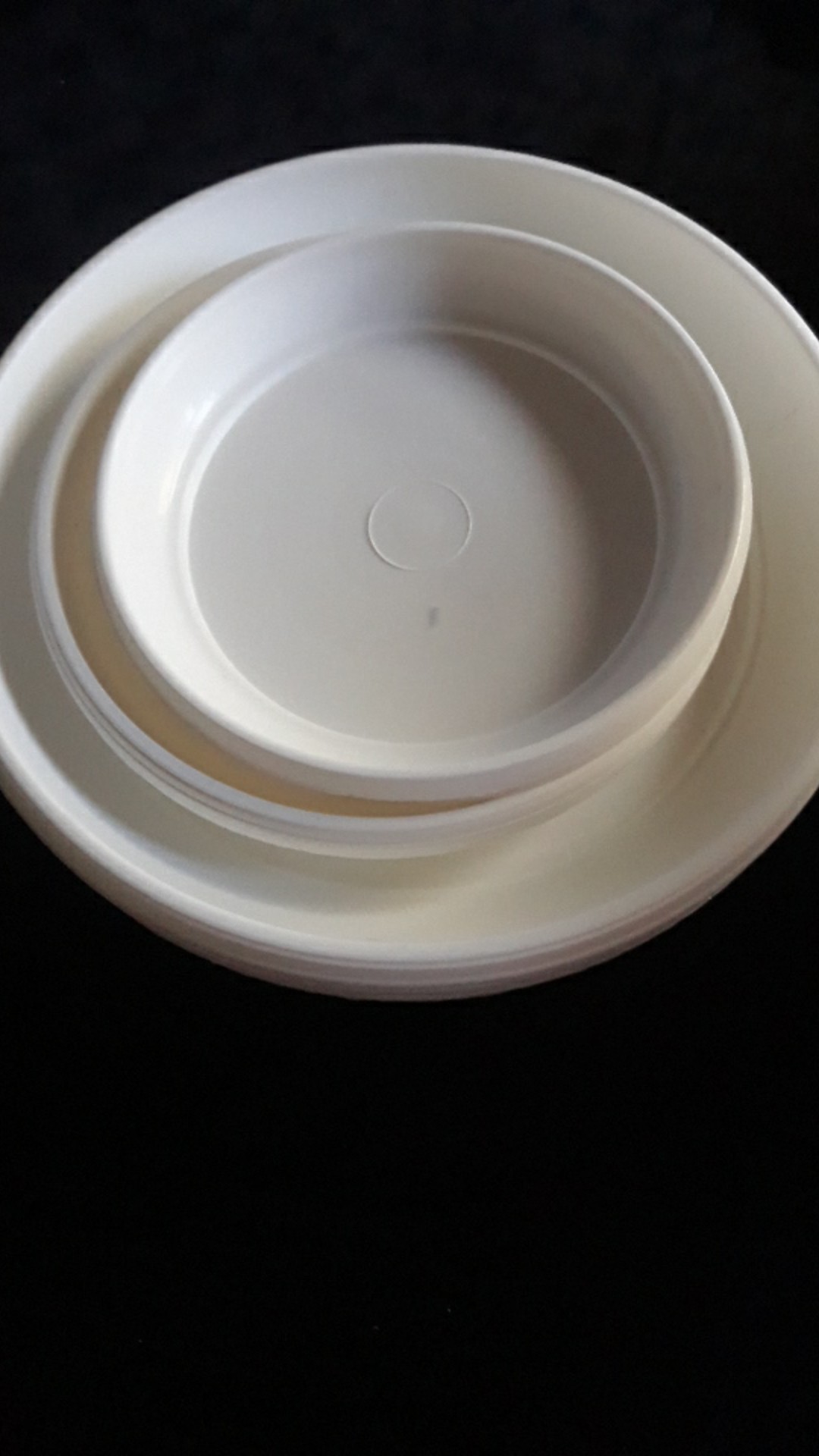 Tatakan Pot 12 Alas Pot Bunga Gbl T12 Putih Bersih Murah