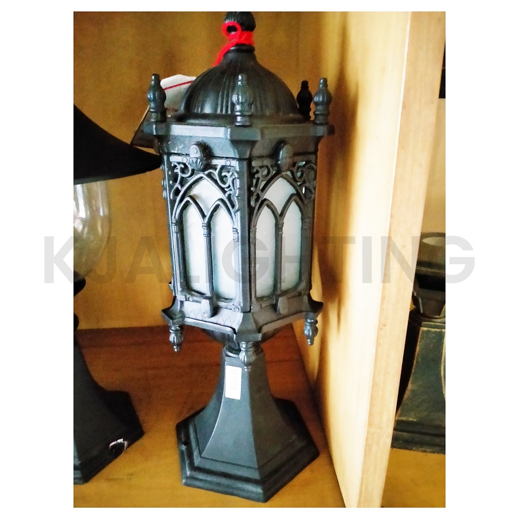 LAMPU TAMAN LAMPU PILAR LAMPU HIAS TAMAN DELMAN 5000/1000 S-BK