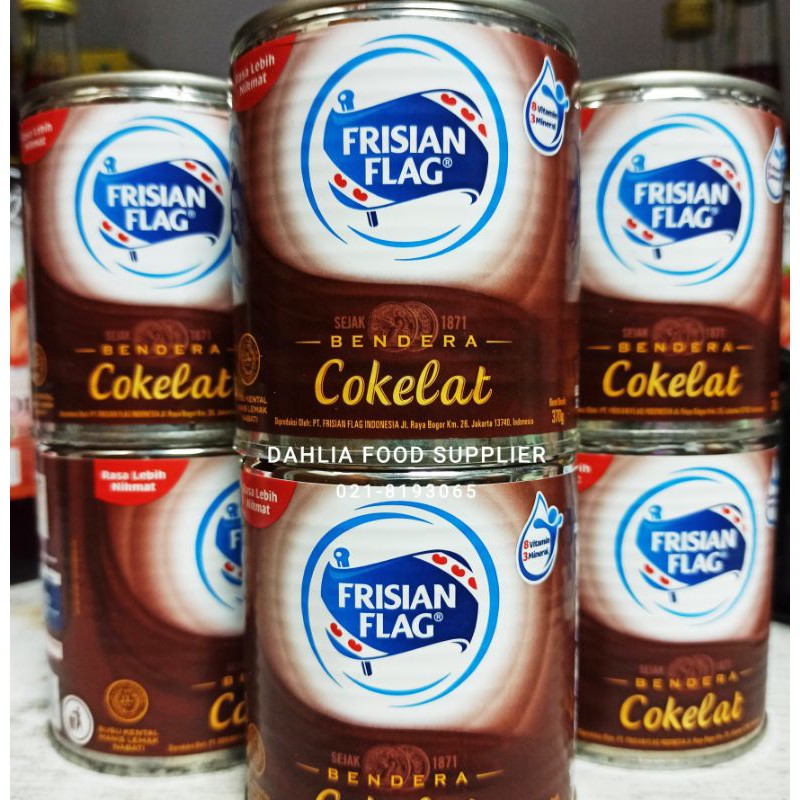 

SUSU KENTAL MANIS FRISIAN FLAG 370GR | SUSU BENDERA COKLAT - susu kental manis kaleng - susu kaleng - skm - sweet condensed milk - skm coklat - skm cokelat - scm chocolate - susu bendera cokelat