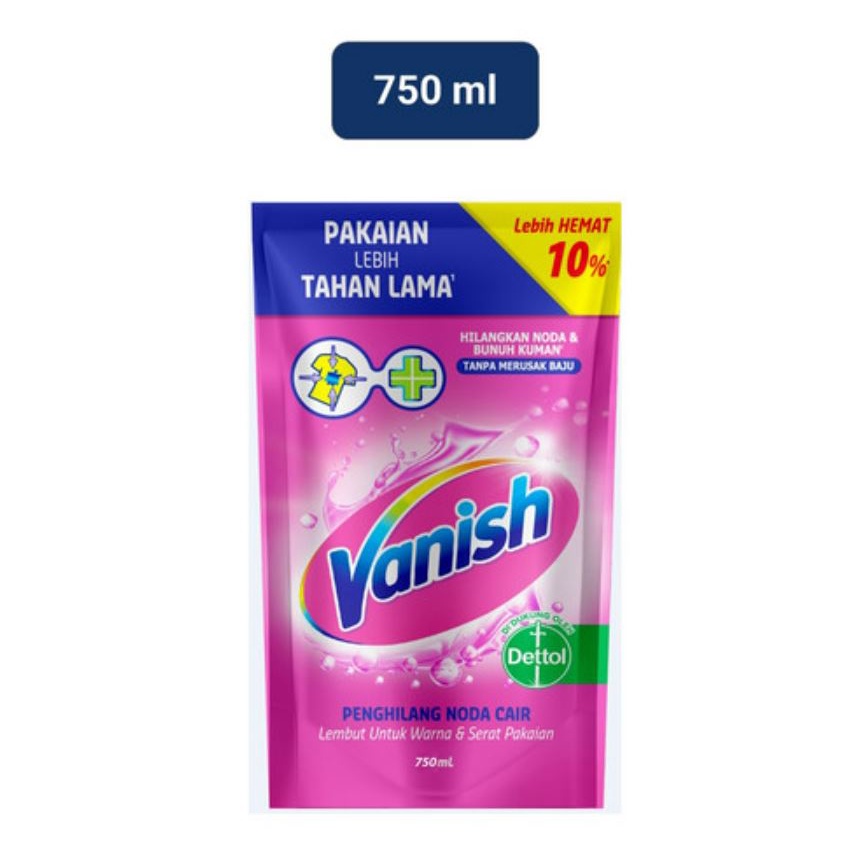 Vanish Pink Pouch 750ml