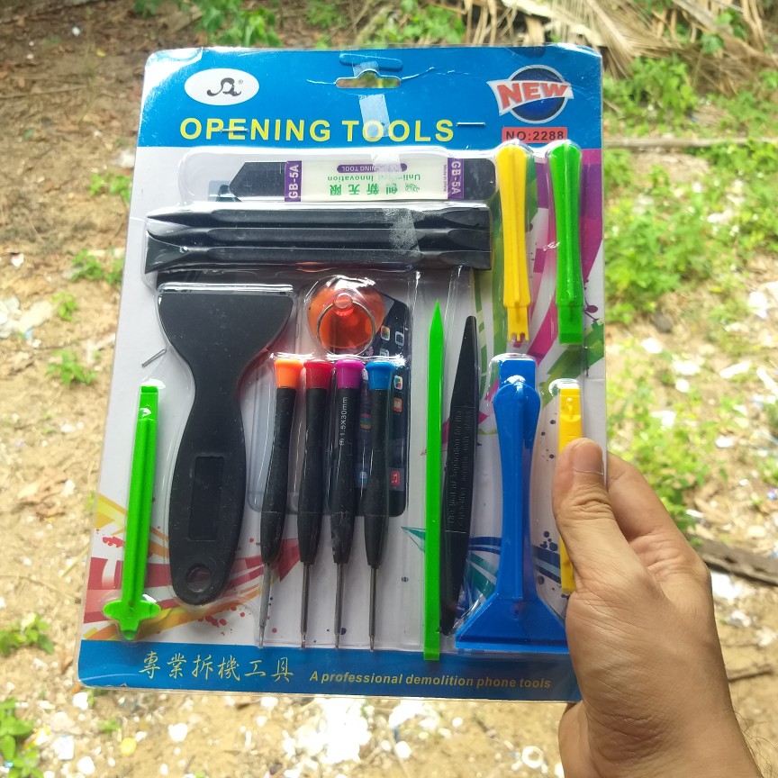 Obeng Set Power No.2288 / Opening Tools Set / Alat Service Hp