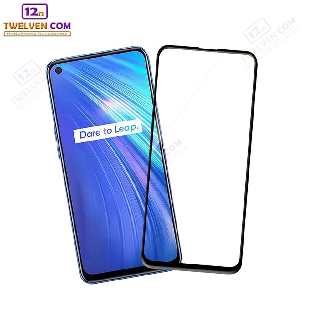 zenBlade 5D Full Cover Tempered Glass Realme 7 - Hitam